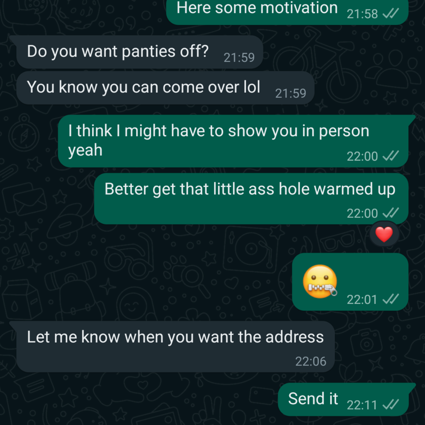 Text message — appreciation